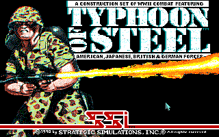 Typhoon Of Steel screenshot 2 for Amiga